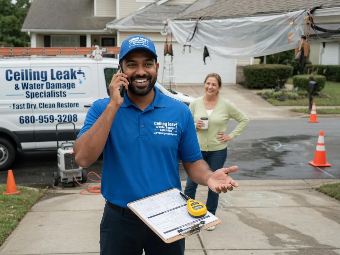 Ceiling Leak Cleanup Keene, ND FAQs
